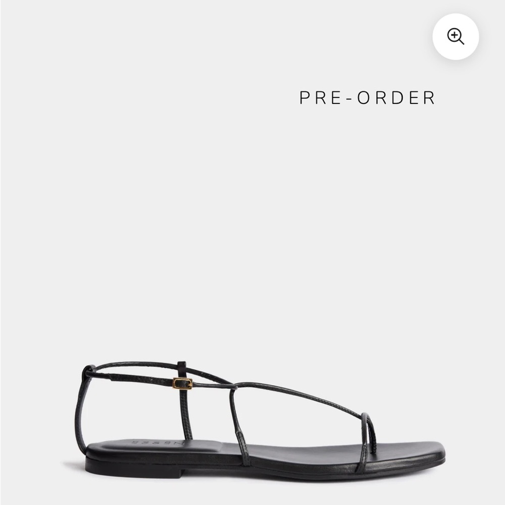 Essen the label The Evening Sandal - Black 39